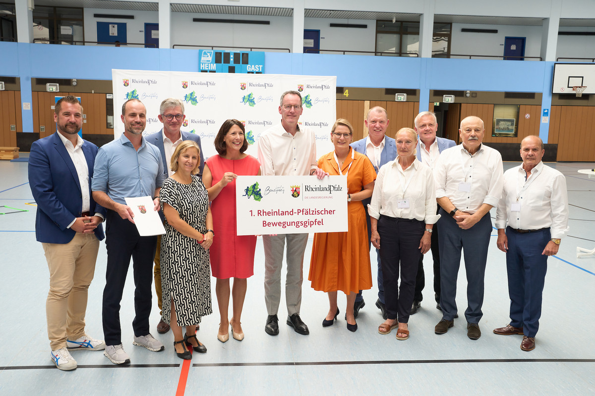 Gipfelerklärung RheinlandPfalz soll weiter in Bewegung bleiben