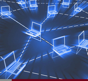 Symbolbild vernetzte Computer