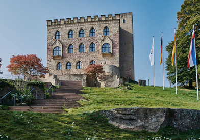 Hambacher Schloss, Rheinland-Pfalz.